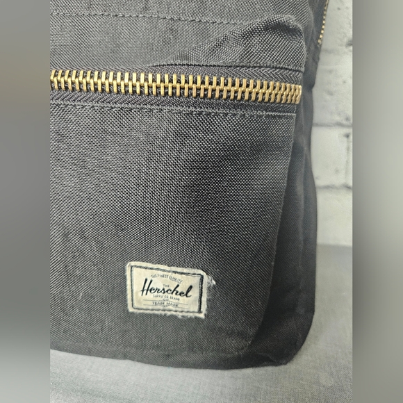 Herschel Black Settlement Backpack. Mid Volume - Picture 2 of 12